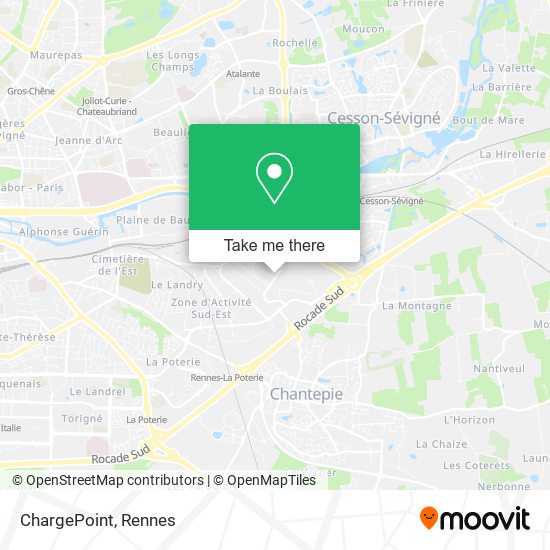 ChargePoint map