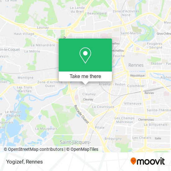 Yogizef map