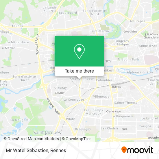 Mr Watel Sebastien map