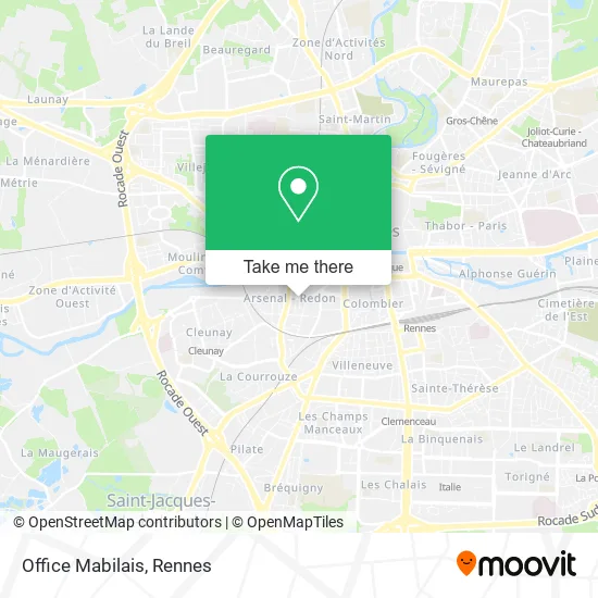 Office Mabilais map