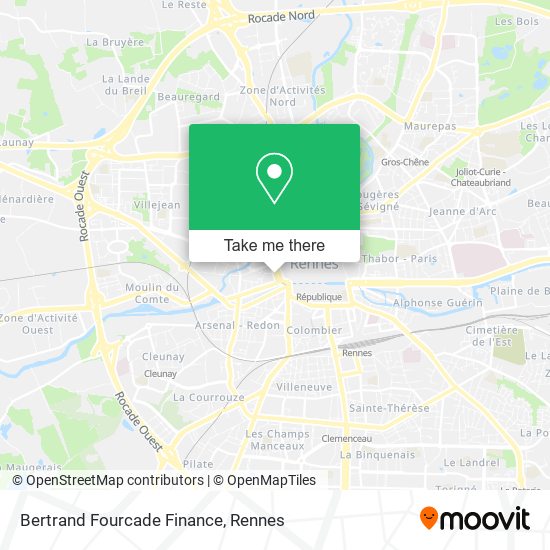 Bertrand Fourcade Finance map