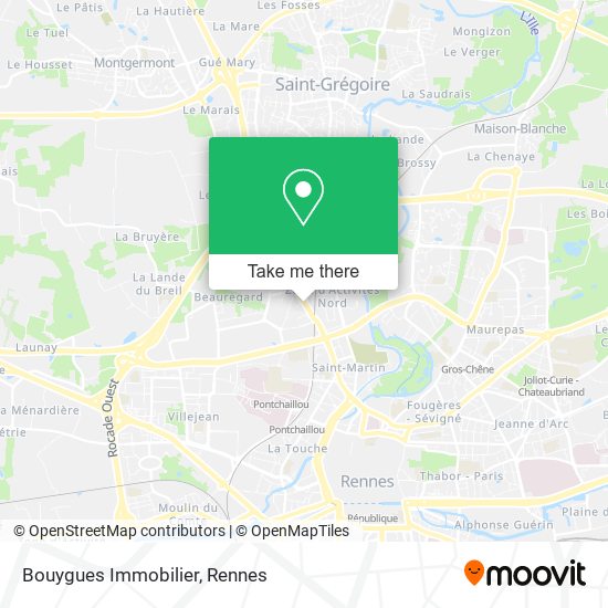 Mapa Bouygues Immobilier