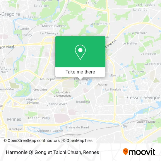 Harmonie Qi Gong et Taichi Chuan map