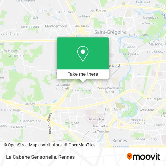 La Cabane Sensorielle map