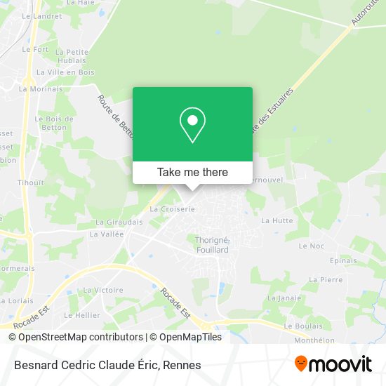 Besnard Cedric Claude Éric map