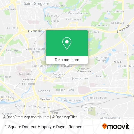 1 Square Docteur Hippolyte Dayot map