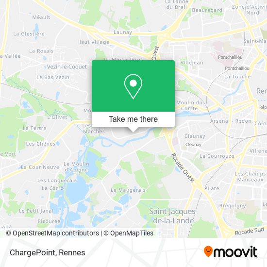 ChargePoint map