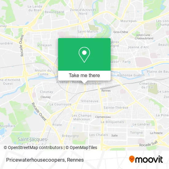 Pricewaterhousecoopers map