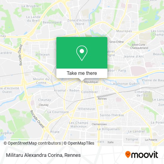 Militaru Alexandra Corina map