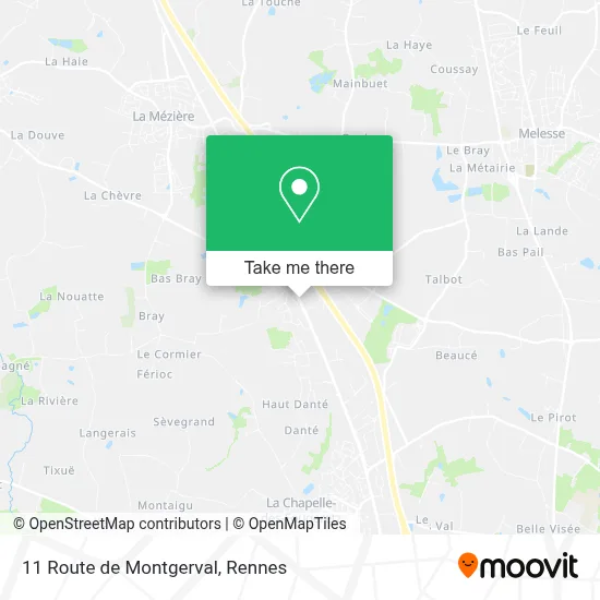 11 Route de Montgerval map