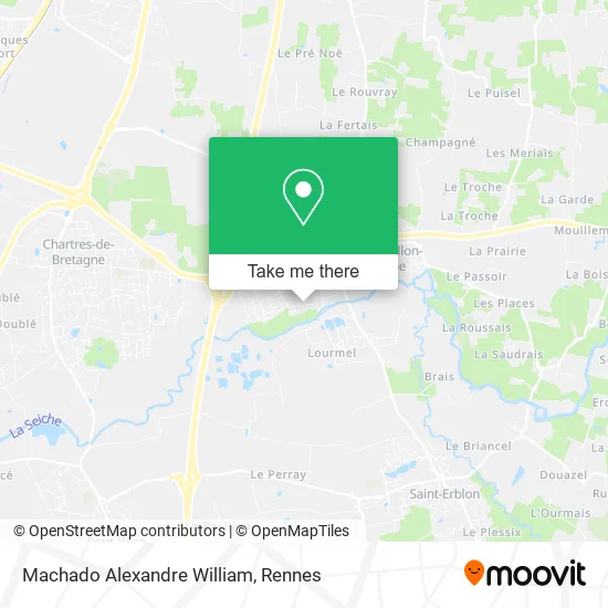 Machado Alexandre William map