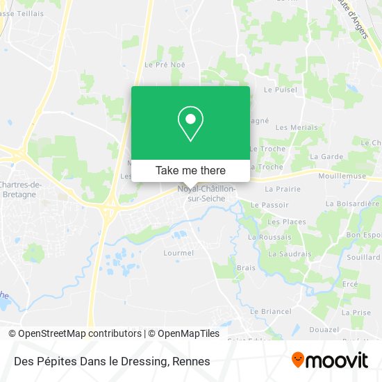 Des Pépites Dans le Dressing map