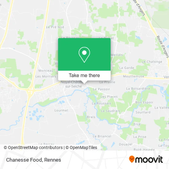 Chanesse Food map