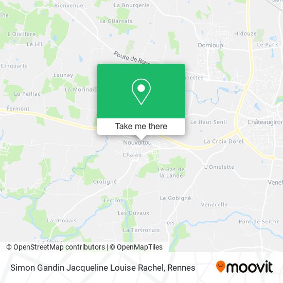 Simon Gandin Jacqueline Louise Rachel map