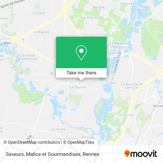 Saveurs, Malice et Gourmandises map