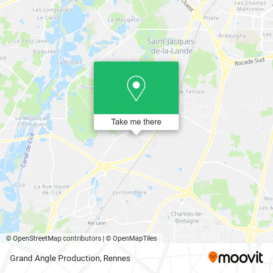 Grand Angle Production map