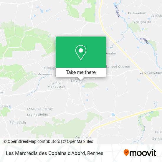 Les Mercredis des Copains d'Abord map