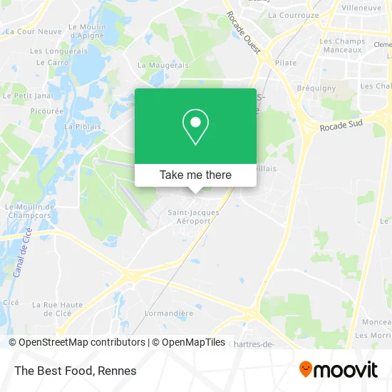 The Best Food map