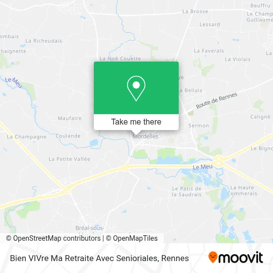 Bien VIVre Ma Retraite Avec Senioriales map