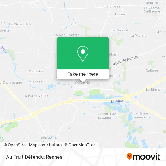 Au Fruit Défendu map