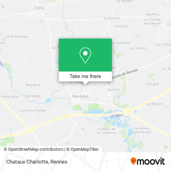 Chataux Charlotte map