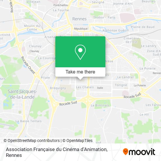 Association Française du Cinéma d'Animation map