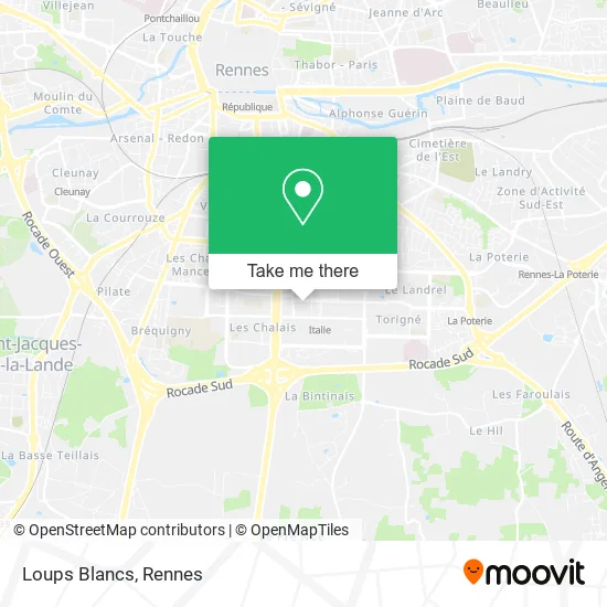 Loups Blancs map