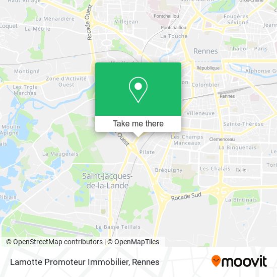 Lamotte Promoteur Immobilier map