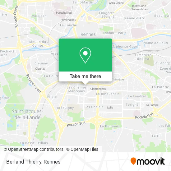 Berland Thierry map