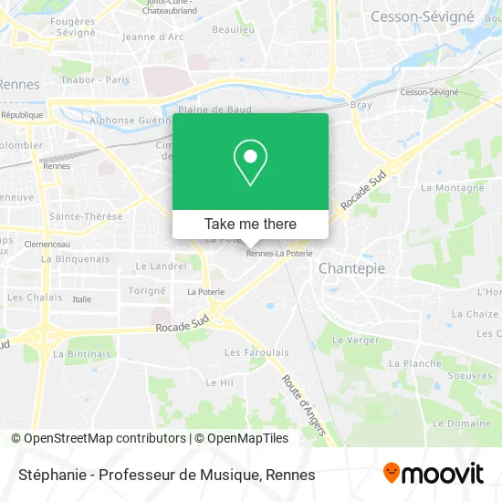 Stéphanie - Professeur de Musique map