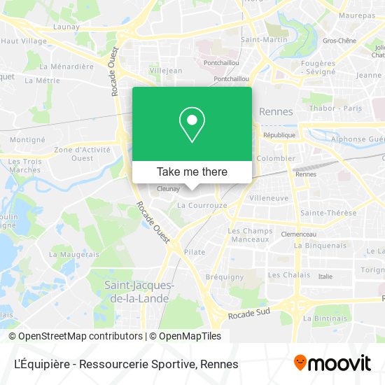 L'Équipière - Ressourcerie Sportive map