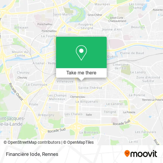 Financière Iode map