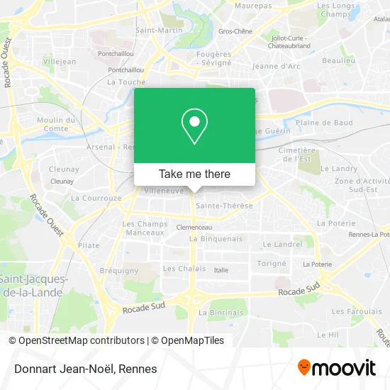 Donnart Jean-Noël map