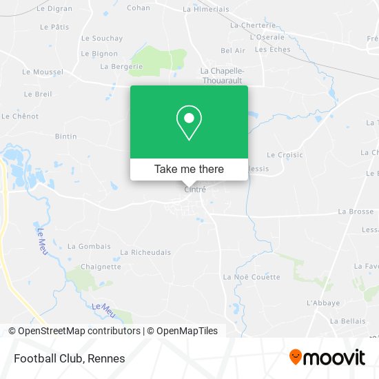 Football Club map