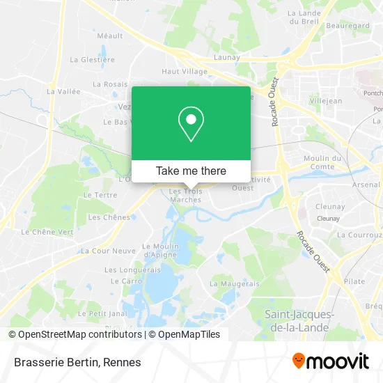 Brasserie Bertin map