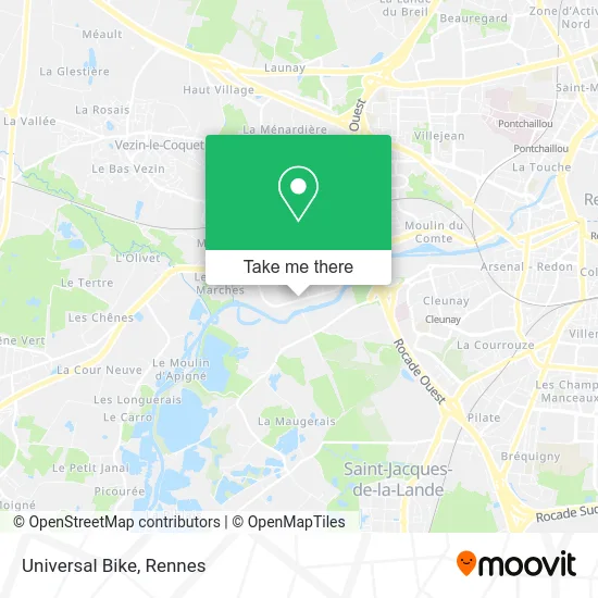 Universal Bike map