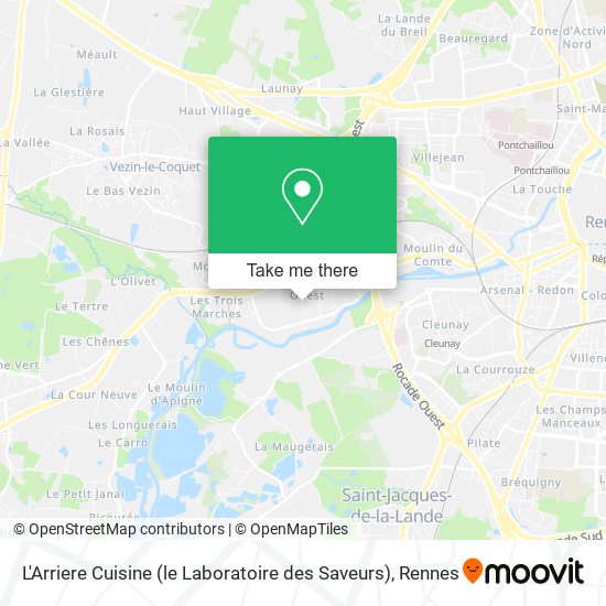 L'Arriere Cuisine (le Laboratoire des Saveurs) map