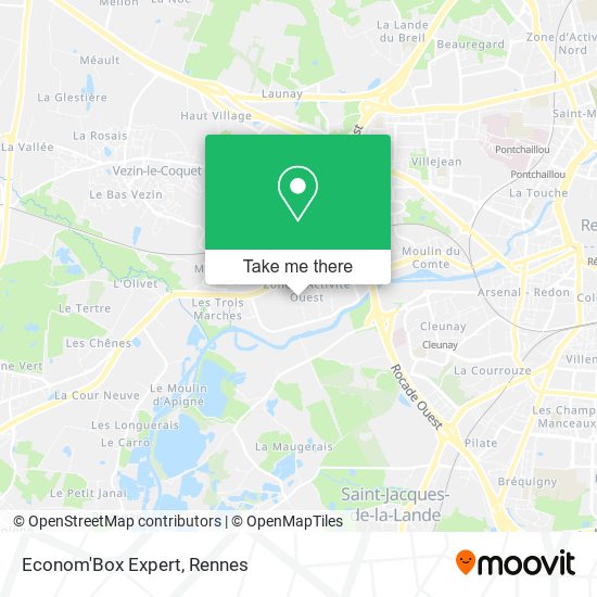 Econom'Box Expert map