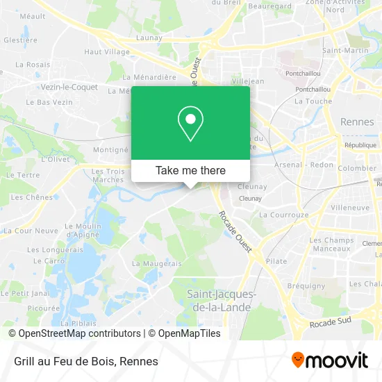 Grill au Feu de Bois map