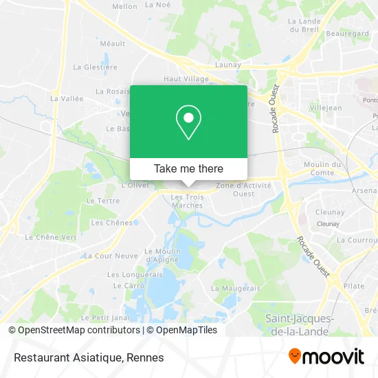 Restaurant Asiatique map