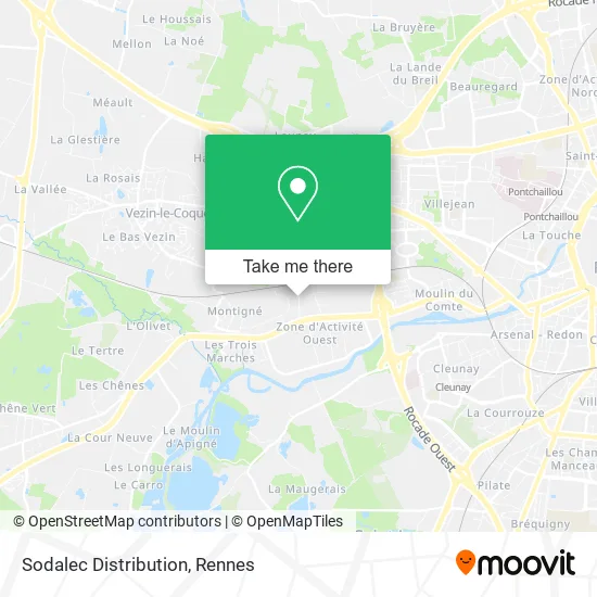 Sodalec Distribution map