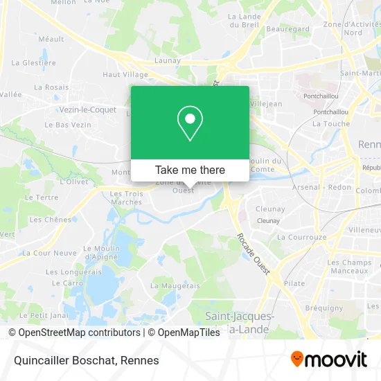 Quincailler Boschat map