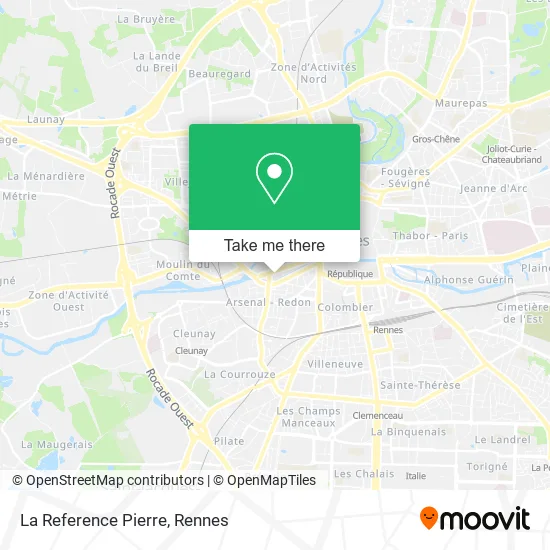 La Reference Pierre map