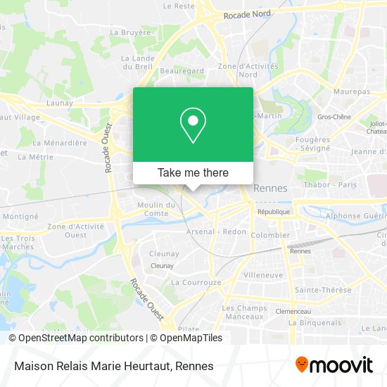 Maison Relais Marie Heurtaut map