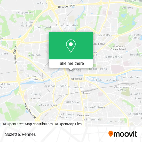 Suzette map