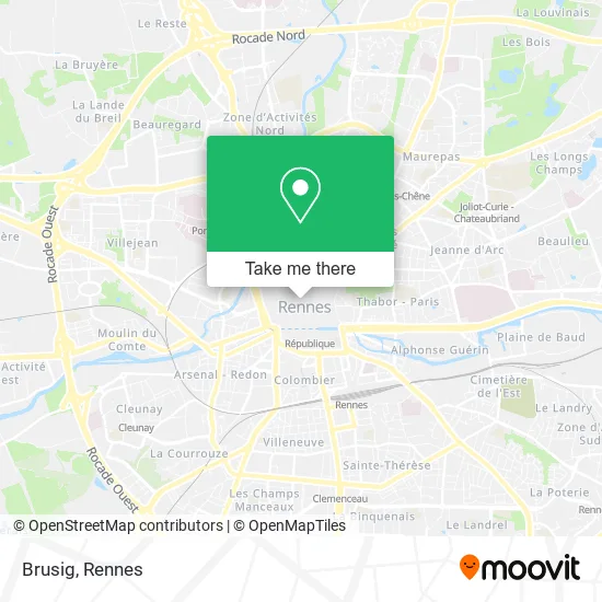 Brusig map