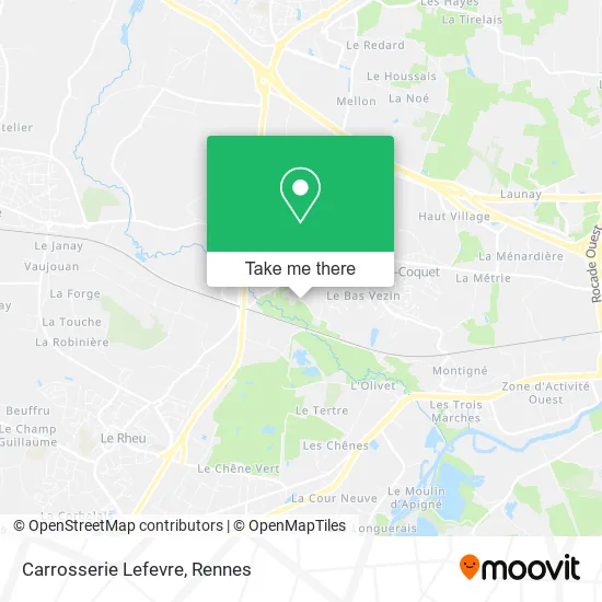 Carrosserie Lefevre map