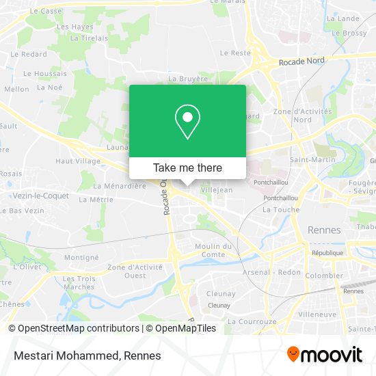 Mestari Mohammed map