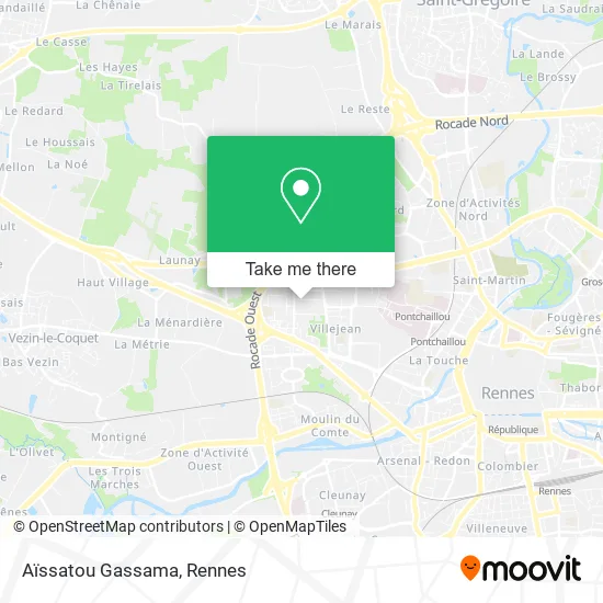 Aïssatou Gassama map
