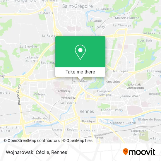 Wojnarowski Cécile map